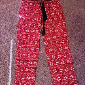 VS PINK CHRISTMAS PJ BOTTOMS